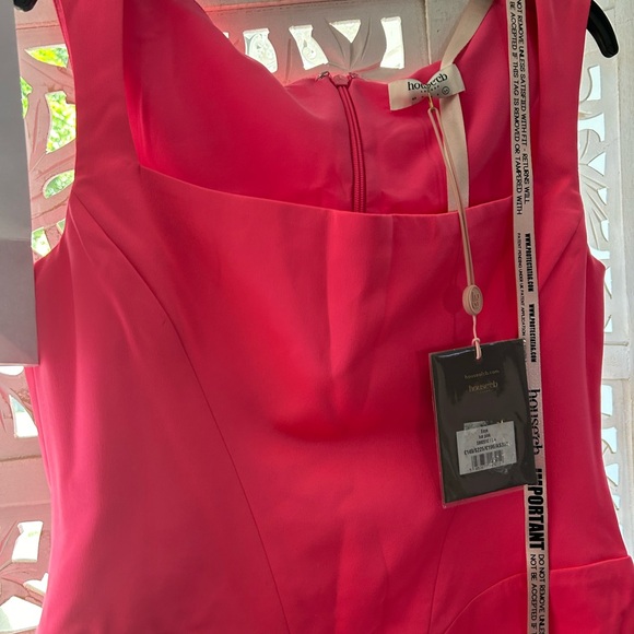 NWT House of CB Enya Fuchsia Hot Pink Corset Mini Dress XL - Picture 6 of 7